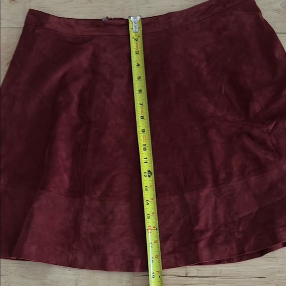 Red Mini A-Line Skirt for Cocktail - Picture 8 of 8